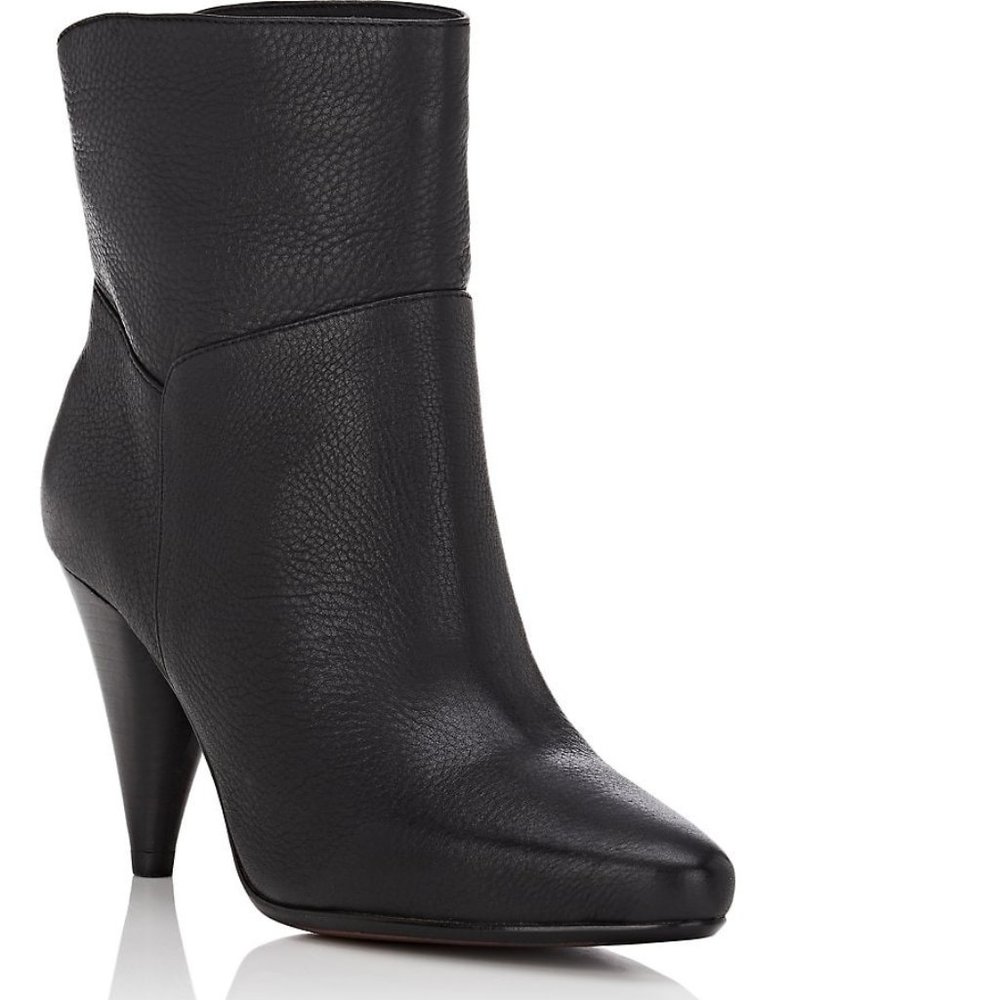 10 Crosby Derek Lam Black Dannie Cone Heel NIB 10 - Picture 1 of 3